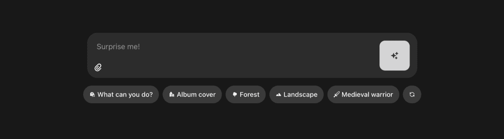 ساخت عکس با چت بات کریا