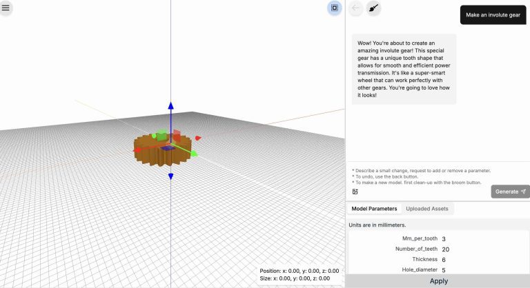 هوش مصنوعی CAD with AI برای طراجی سه بعدی